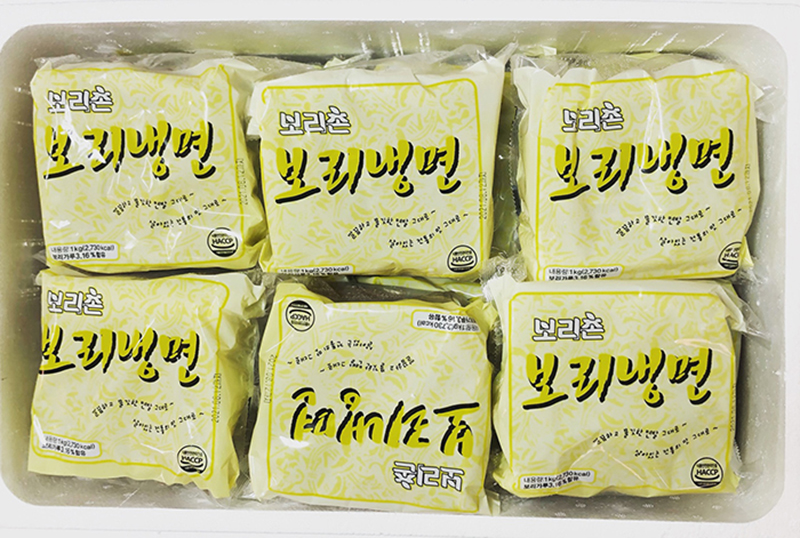 업소용냉면 전문점 보리 냉면사리 재료 택배 여름별미 음식 냉동 냉면 면 육수 도매 납품 - 상세 이미지 4
