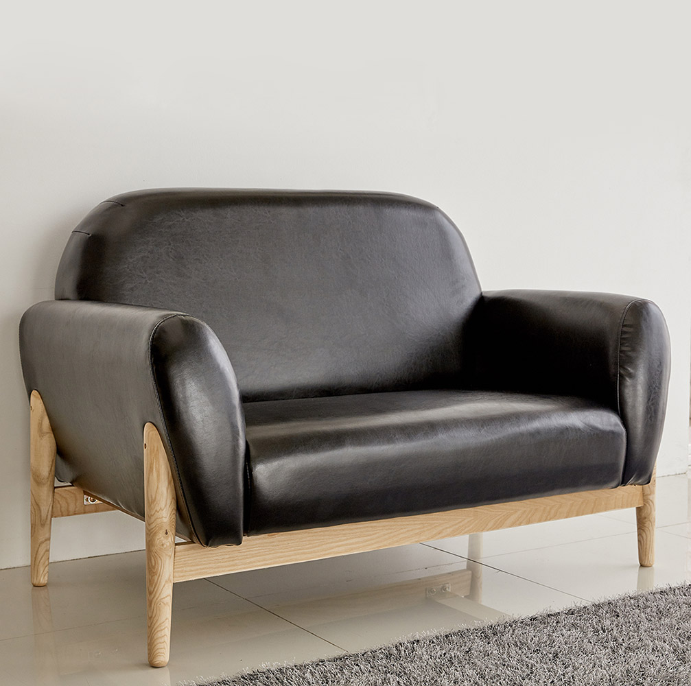 레트로 심플한쇼파 대기소파 업소용쇼파 병원대기실소파