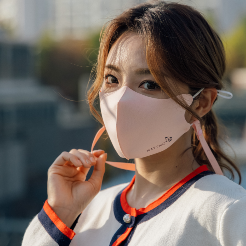 길이조절 귀편한 어린이 아동 유아 패션 항균 포스트 마스크 - 상세 이미지 3