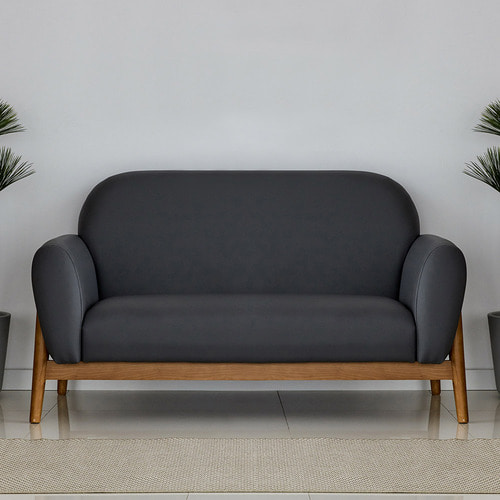 레트로 심플한쇼파 대기소파 업소용쇼파 병원대기실소파