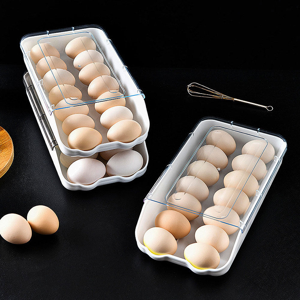 에그트레이 계란 정리함 보관함 14구 투명