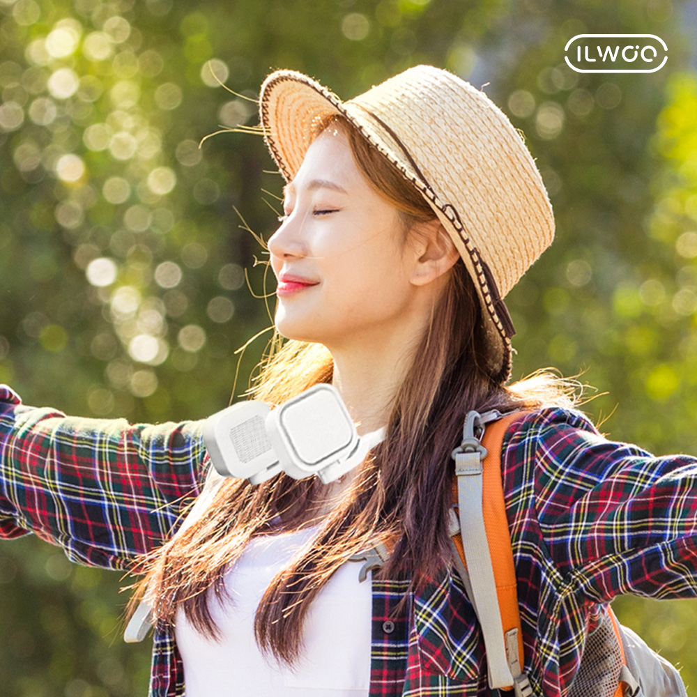 넥밴드 휴대용 5세대 선풍기 IW-F12 - 상세 이미지 4