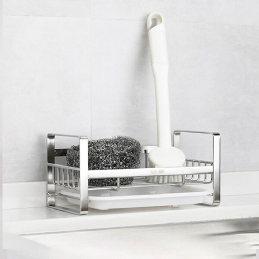 수세미 받침대 욕실 주방 걸이 선반 케이스 다용도 거치대 화장실 멀티