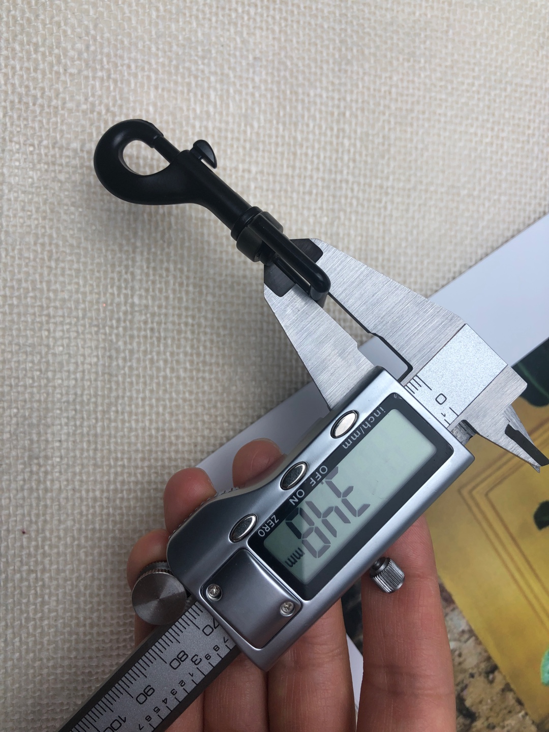 금속장식)가방연결고리 리드줄 개고리 20mm (2개) - 상세 이미지 5