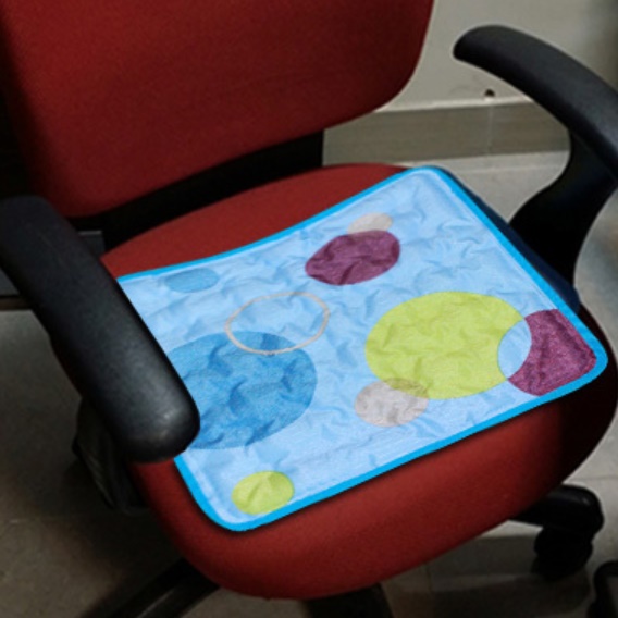 사무실 여름방석 여름용 시원한 쿨젤매트 엉덩이땀 엉땀 의자쿨시트 아이스 젤리방석