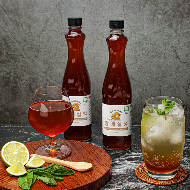 프리미엄 황 매실액 매실청 매실원액 3년숙성 500ml 매실엑기스
