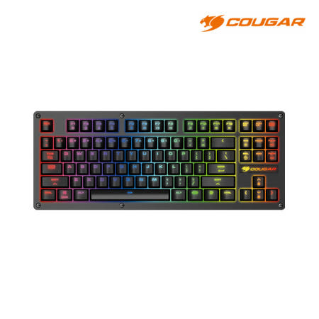 쿠거 COUGAR PURI TKL RGB 텐키리스 키보드 (적축)