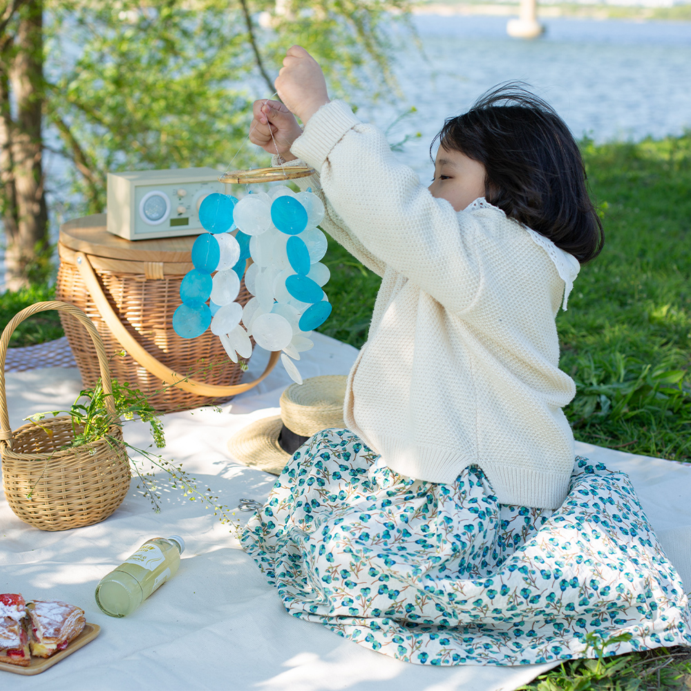 자개모빌 바람소리 드림캐쳐 썬캐쳐만들기 인테리어모빌 풍경종