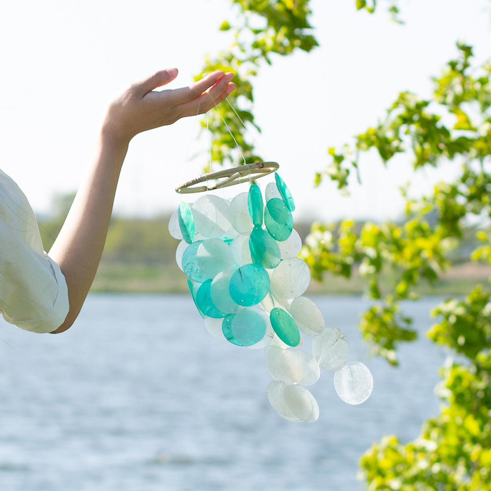 자개모빌 바람소리 드림캐쳐 썬캐쳐만들기 인테리어모빌 풍경종