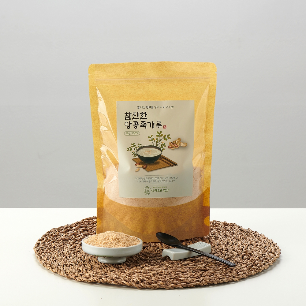 [직접 만든] 참진한 땅콩죽가루 200g