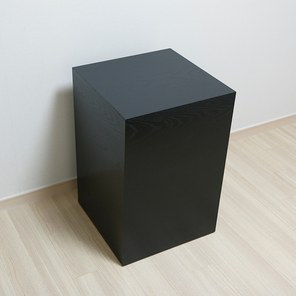 촬영소품 전시 다이 박스 제작 사각 디스플레이 박스 화이트 400x400x200 - 상세 이미지 2