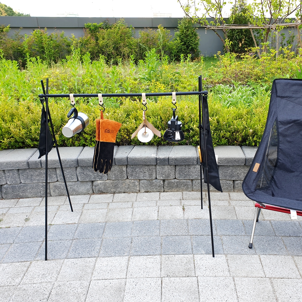 아이언행어 인디언행어 캠핑 행거 옷걸이 거치대 오거나이저 고리