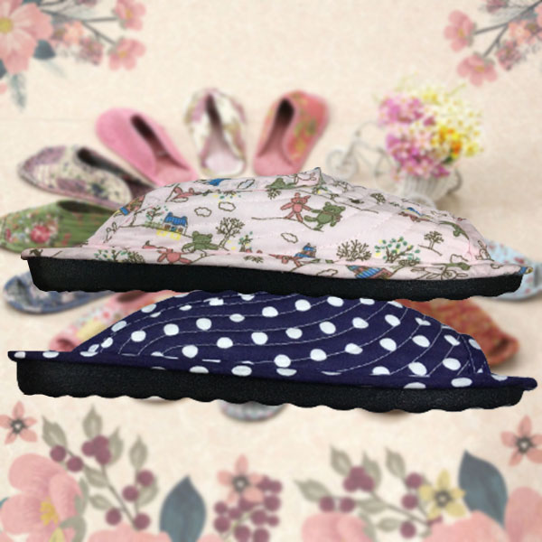 두툼한 쿠션 퀼트 실내화 층간 소음방지 방수 편한발 가벼운 덧신 푹신한 거실화