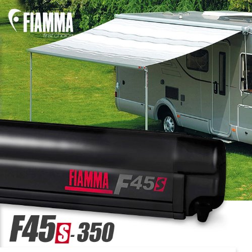피아마 F45s 350 어닝-블랙 벽면형 캠핑카 카라반 모터홈 RV 차박용 오토캠핑 스타렉스 스타리아 - 상품 이미지
