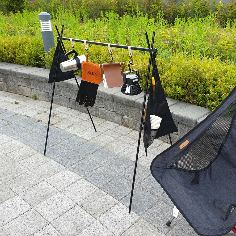 아이언행어 인디언행어 캠핑 행거 옷걸이 거치대 오거나이저 고리