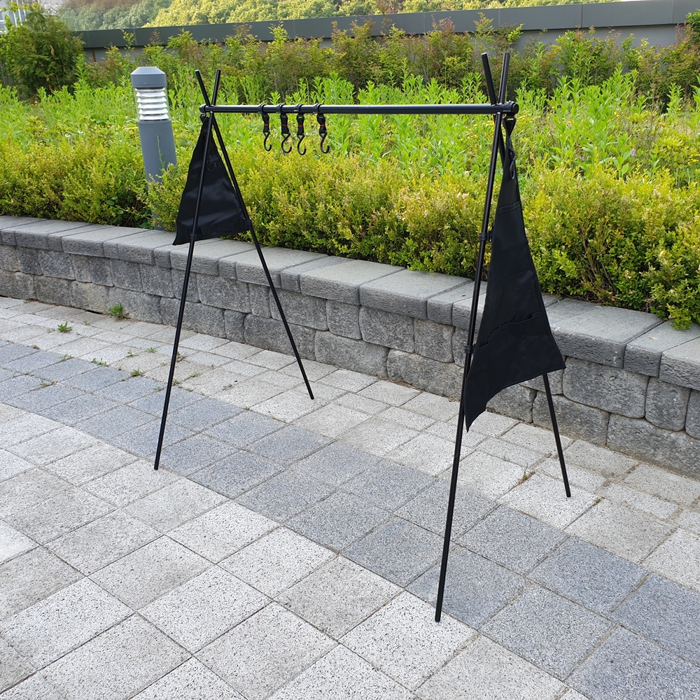 아이언행어 인디언행어 캠핑 행거 옷걸이 거치대 오거나이저 고리