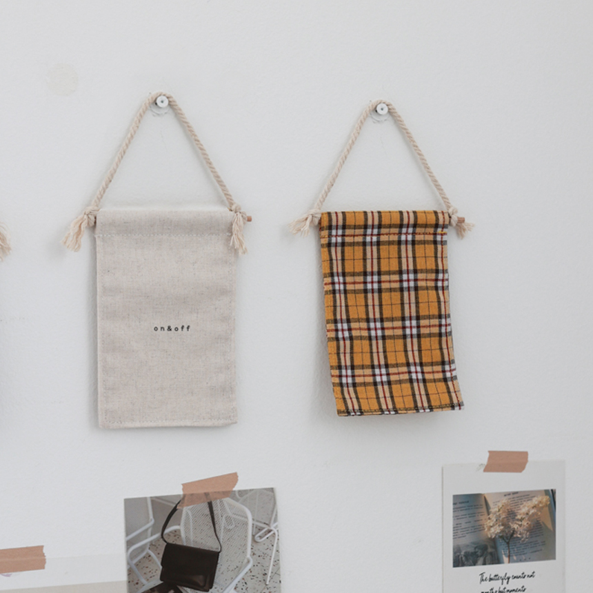 자체제작 스위치 가리개 보일러 가리개 세트 (로프+우드막대+패브릭 천)