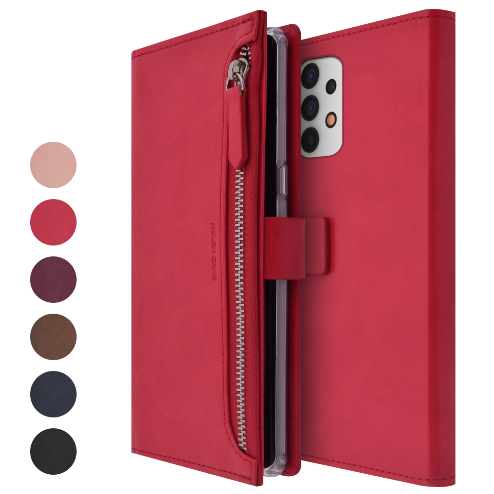 갤럭시 점프 A326 5G 지갑형 다이어리 휴대폰 케이스 브라운 - 상세 이미지 2