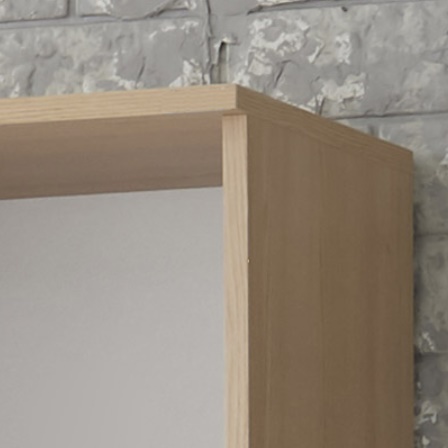 6단 전신 거울 수납장 800 안방수납장 거실 악세사리 가방 진열장 그레이 블랙 원목장 1800