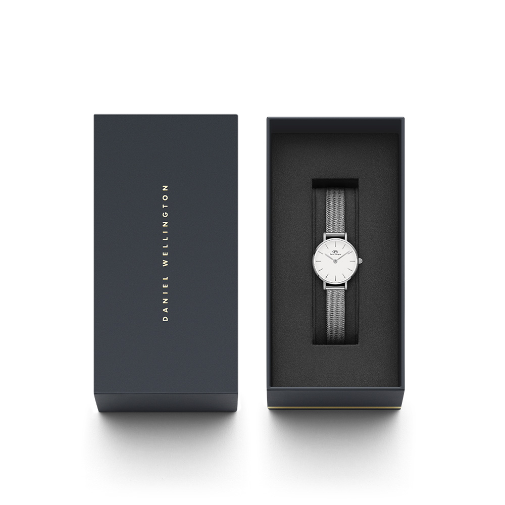 다니엘 웰링턴 PETITE PRESSED STERLING 메탈 실버 여성시계 DW시계 이미지 6