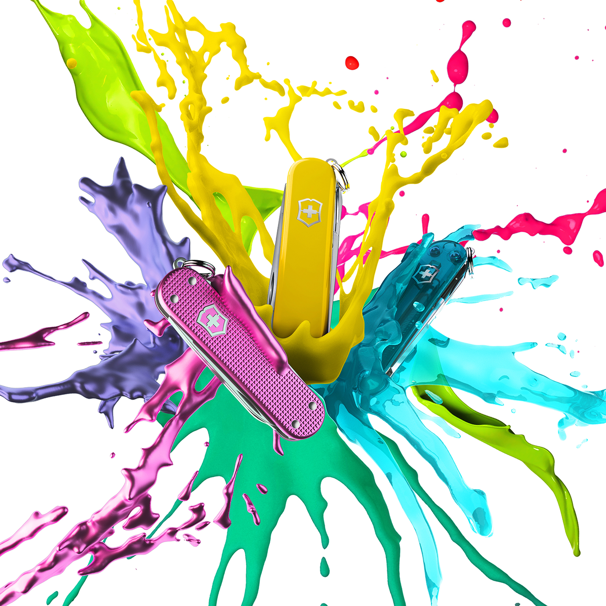 빅토리녹스 클래식 컬러스 58mm 스몰 포켓 스위스 아미 나이프 다크 일루전 0.6223.3G