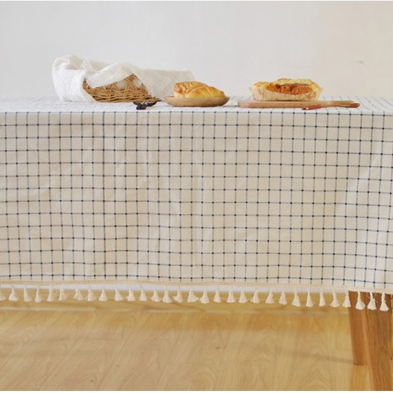 내추럴체크 감성 캠핑용 테이블보 가을 캠핑 테이블보 롤 테이블 매트 캠핑 식탁 패드 커버