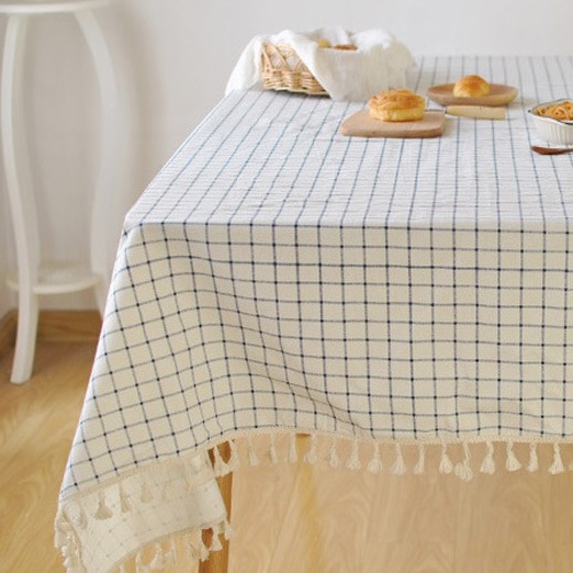 내추럴체크 감성 캠핑용 테이블보 가을 캠핑 테이블보 롤 테이블 매트 캠핑 식탁 패드 커버