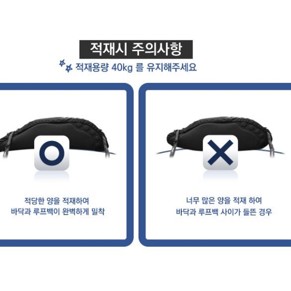 캠핑 루프백 캠핑용 루프캐리어 차량 지붕 자동차 루프박스 - 상세 이미지 4