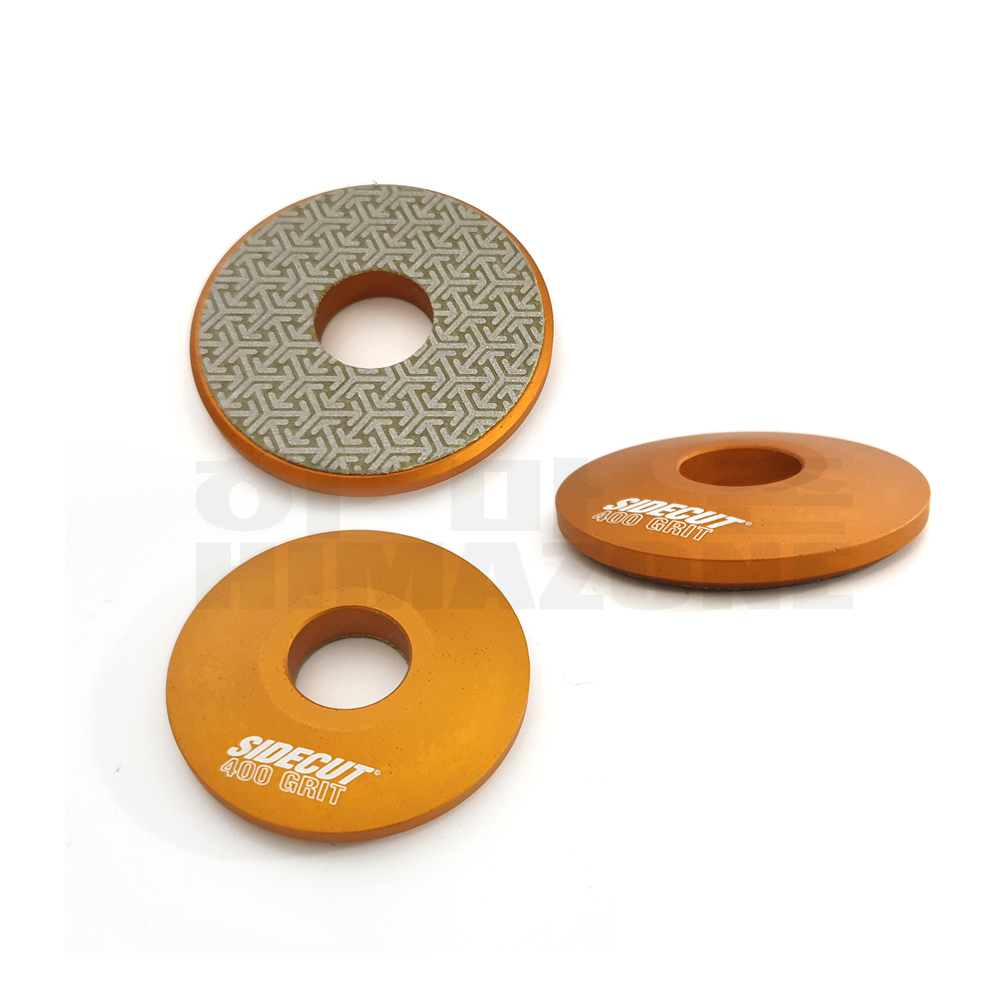 SIDECUT 스키엣지스톤 Disc 43mm 400K Diamond 스키스노우보드튜닝 DDWC400 - 메인 이미지