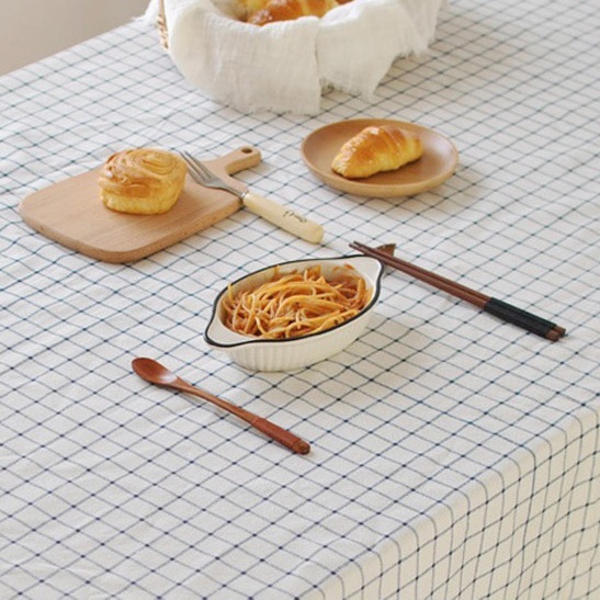 내추럴체크 감성 캠핑용 테이블보 가을 캠핑 테이블보 롤 테이블 매트 캠핑 식탁 패드 커버