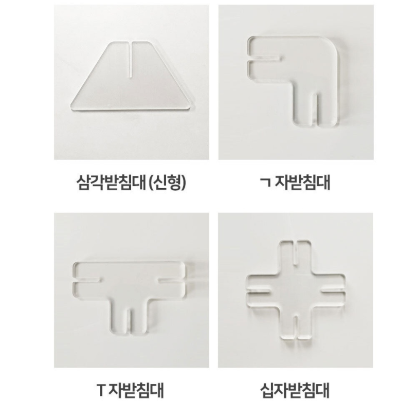 일자형 코로나 칸막이 아크릴 가리개 투명 아크릴 차단막 일반형 창구형 식당용 은행용 - 상세 이미지 5