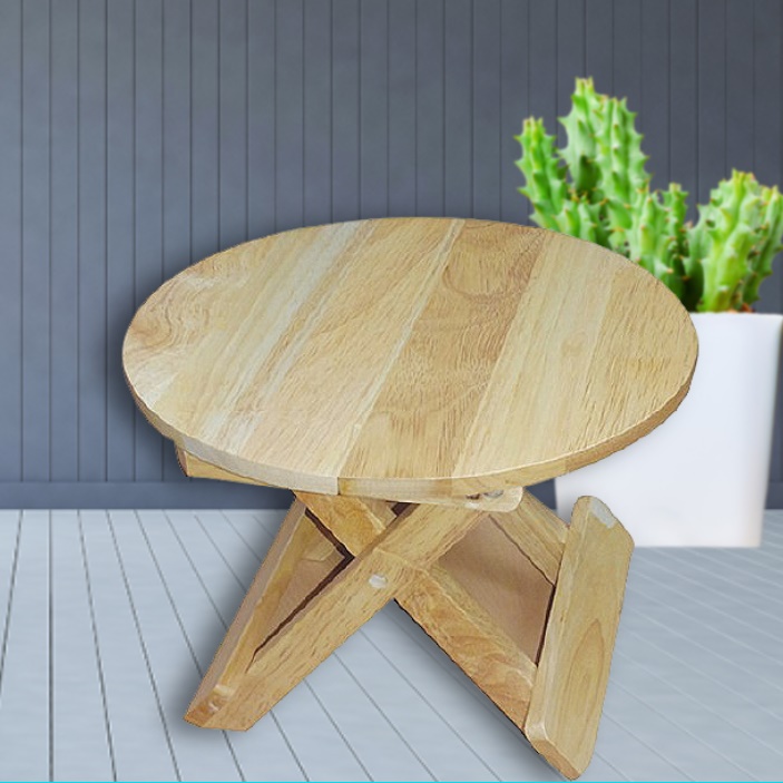 화분 테이블 코너테이블 소형 탁자 미니 원형테이블 얇은 원목 합판 보조 간이 쇼파 소파