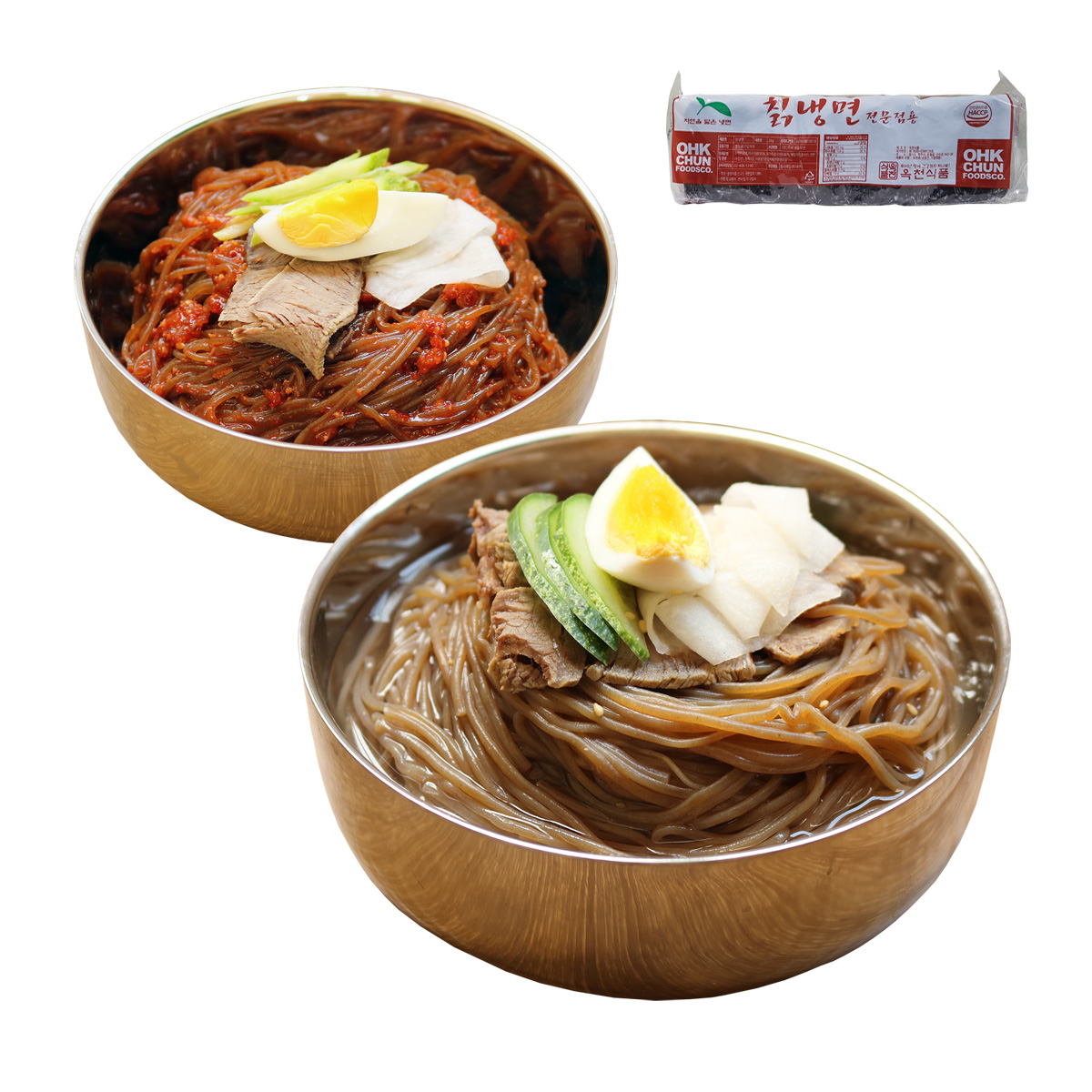 선비찬 옥천칡냉면  2Kg + 어가네육수 10봉 물냉면10인분세트 - 상세 이미지 2