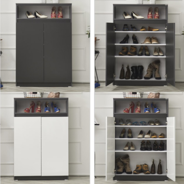 800 낮은 신발장 화이트 붙박이신발장 회사 학원 학교 업소용 사무실신발장 높은 전실수납장