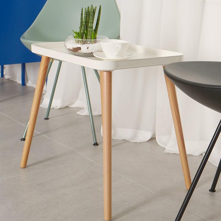 사각 미니 티테이블 철제 거실용탁자 소파 사이드 작은테이블 높은쇼파테이블 원룸 로우