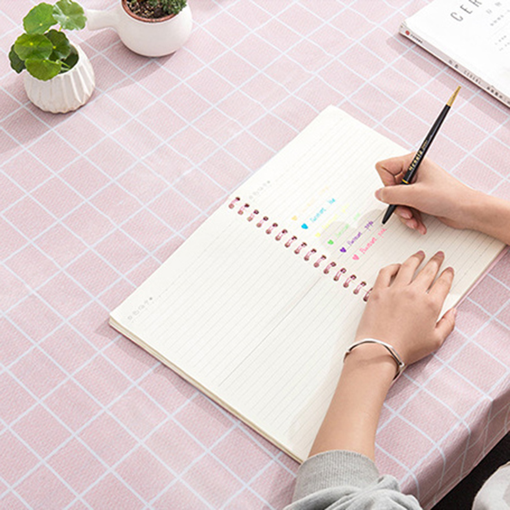 체크 감성식탁보 방수 캠핑테이블보 책상보 피크닉 야외테이블덮개 협탁커버 PEVA매트 3종