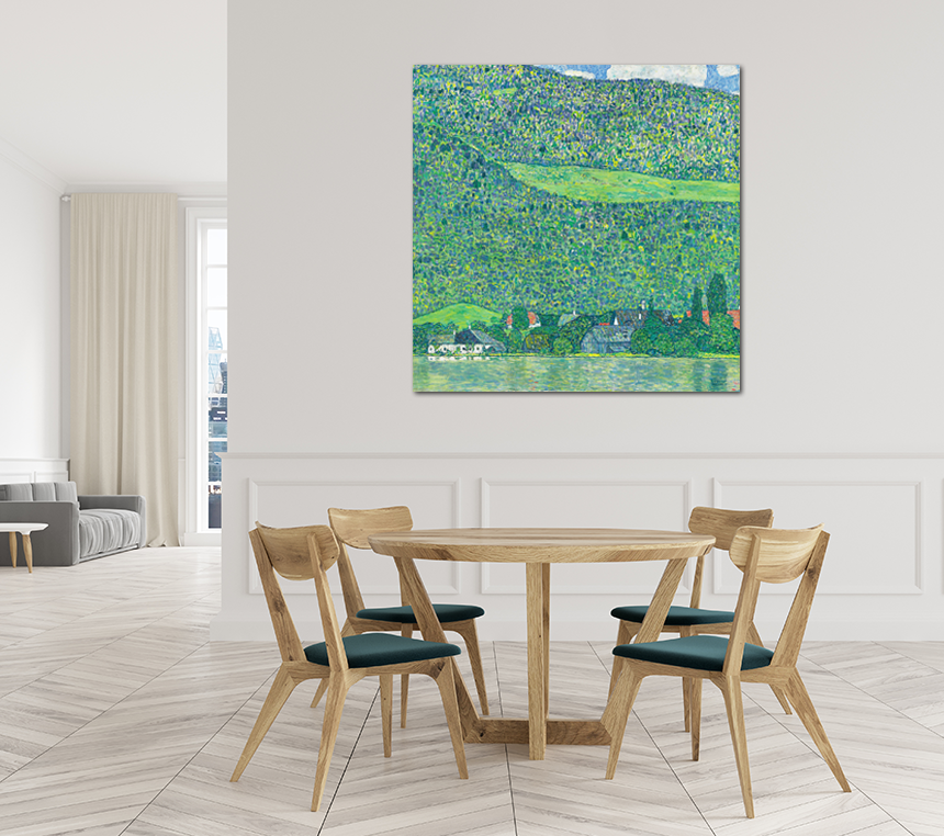 구스타프 클림트 아테제 리츠베르크 명화 거실 인테리어 그림 액자 중형 이미지 3