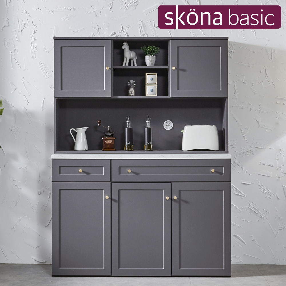 스코나 레이츠 홈카페 1200 상부장 서랍 주방수납장세트 렌지대 냉장고장 부엌펜트리 틈새장