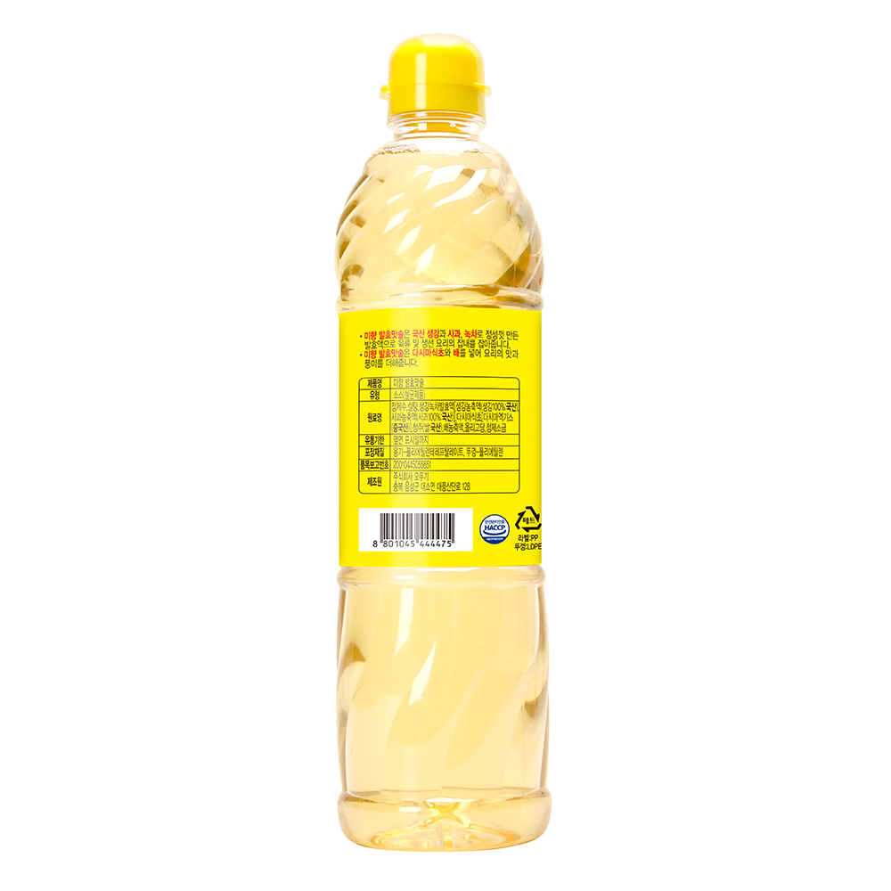 오뚜기 미향 발효맛술 900ml, 15개 - 상세 이미지 2