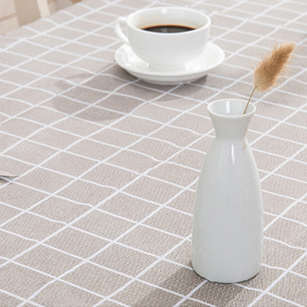 체크 감성식탁보 방수 캠핑테이블보 책상보 피크닉 야외테이블덮개 협탁커버 PEVA매트 3종