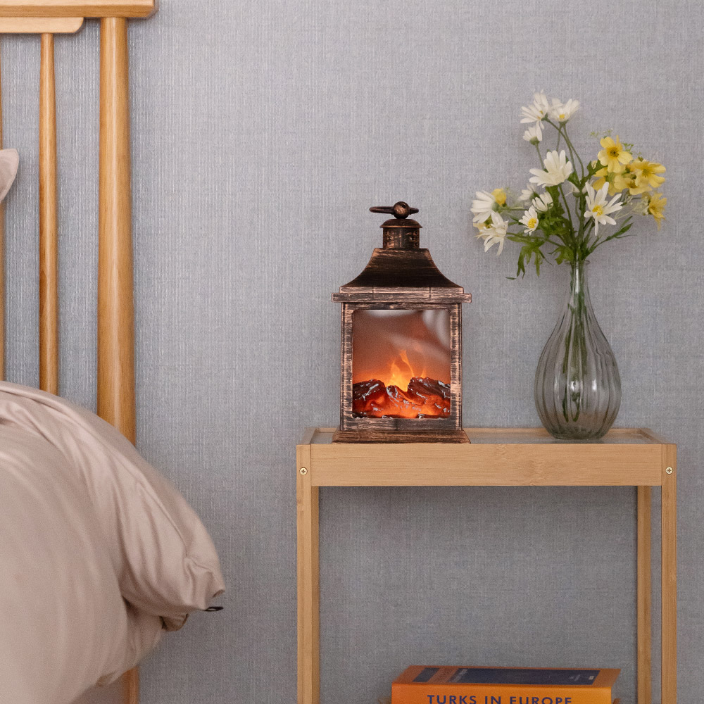 LED 벽난로 무드등 C+타입 - 상세 이미지 4