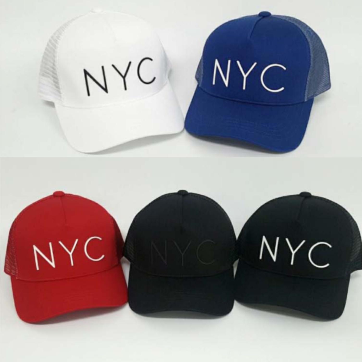 NYC 남자 여자 테니스모자 남성 여성 런닝 모자 헬스모자 피트니스 메쉬 테니스용 헬스장