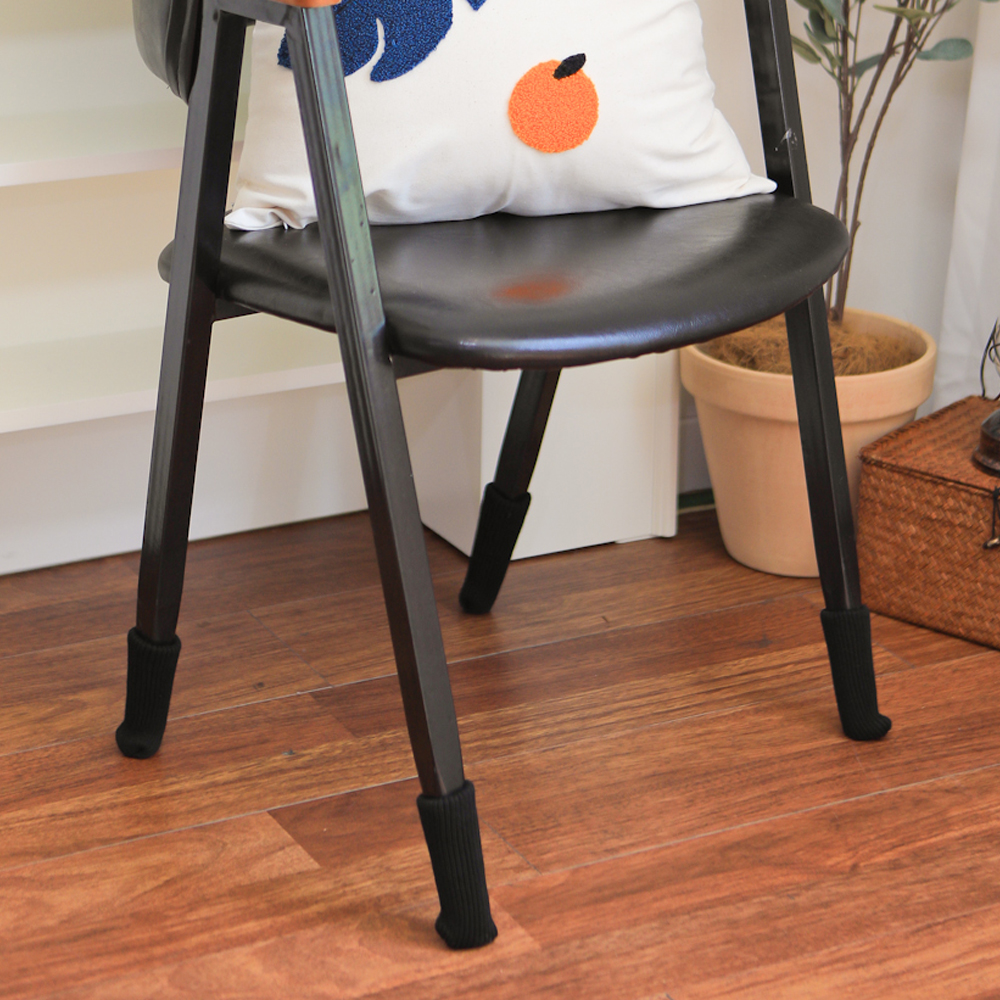 두툼한 베이직 의자 소음방지 양말 커버