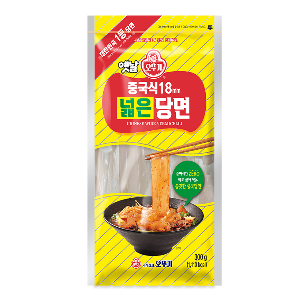 오뚜기 중국식 넓은당면 300g - 메인 이미지
