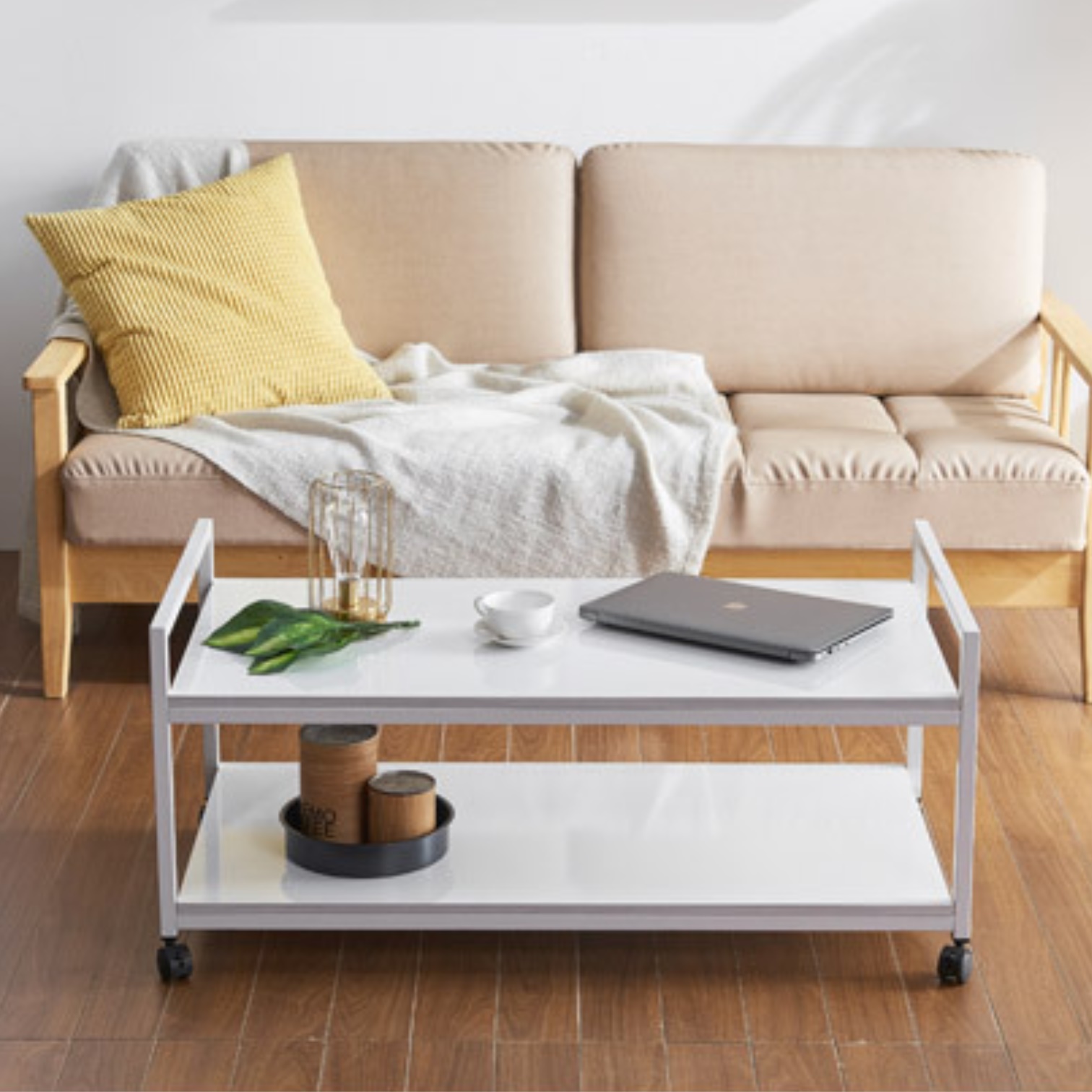 거실용 탁자 높은 소파 테이블 낮은테이블 기능성 거실 테이블 좌식 수납 철제 원목 1000