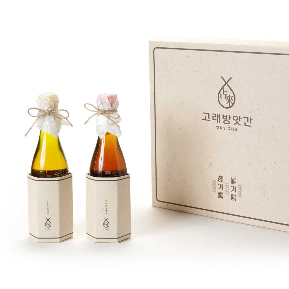 진품1호 참기름 들기름 볶음참깨 홀더 추석 선물세트 명절 행사 결혼 답례품 상품 이미지