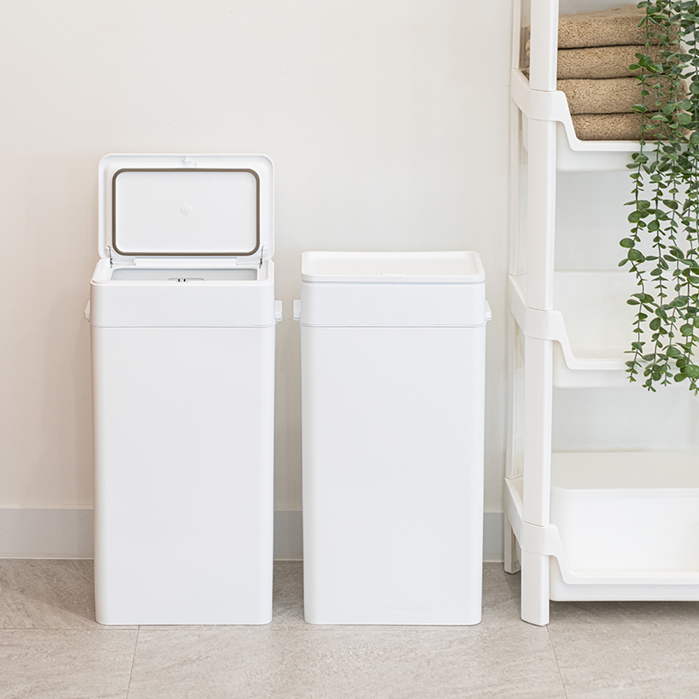 [단독] 1+1 구성 프랑코 모노스탠드 주방 휴지통 쓰레기통 20L (비닐봉투50매 포함)