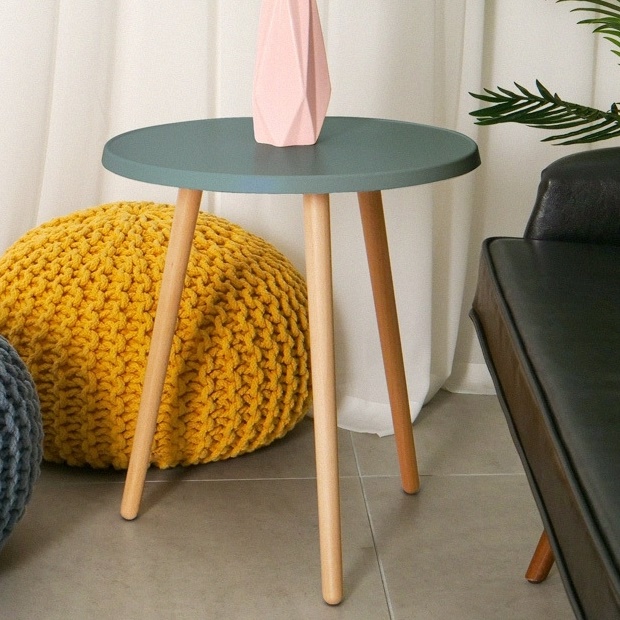 우드 화분 테이블 거실 정리대 진열대 받침대 화병 보조 침대 책상 노트북 쇼파 뒤 얇은