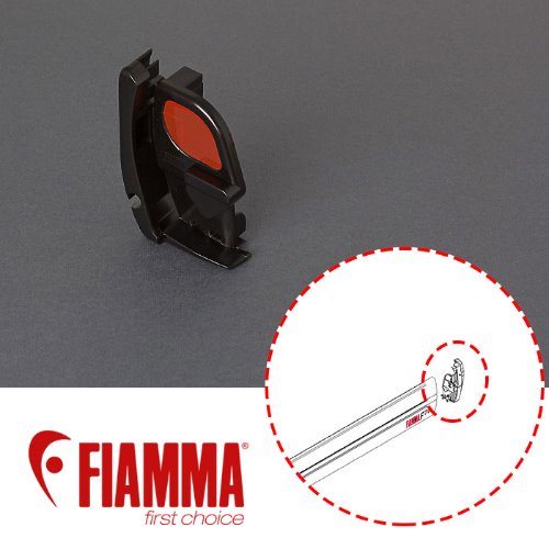 성우캠핑 F45S 딥블랙 리드바 앤드캡-오른쪽 (FIAMMA 캠핑카 카라반 어닝 파손 수리 부품 용품 벽면형) - 상품 이미지