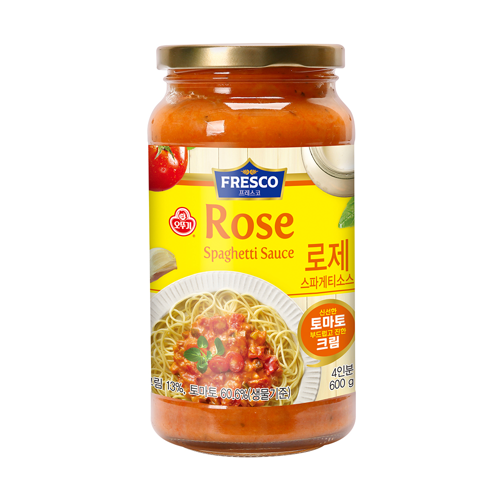 오뚜기 프레스코 로제 스파게티소스 600g - 메인 이미지